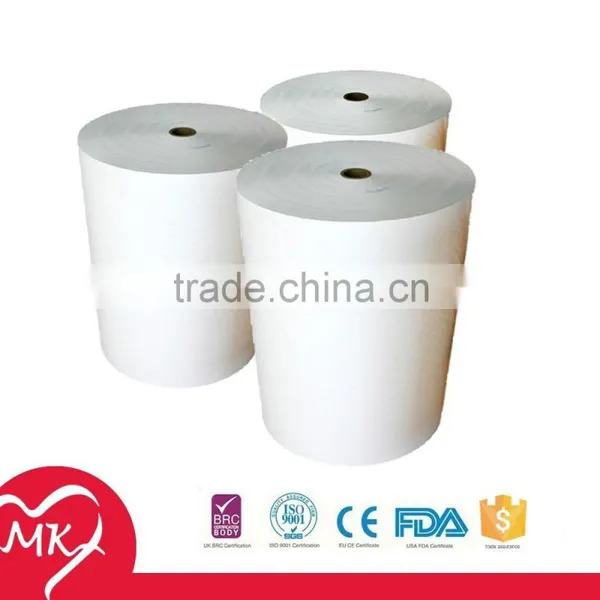 100% Virgin Pulp White Tissue Paper Parent Roll Big Jumbo Roll Tissue
