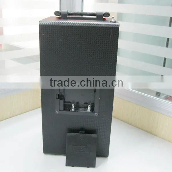 Stereo Handle Wooden Music Speaker With Remote Control photo-5