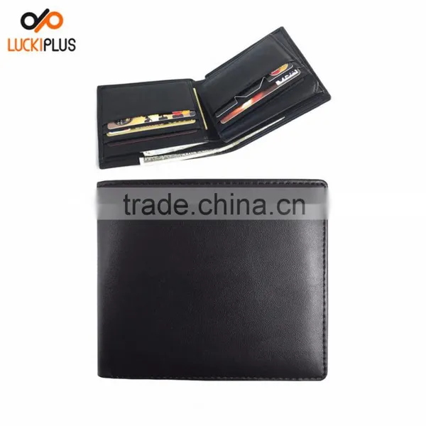 Luckiplus Leather RFID Blocking Leather Wallet for Men and Women Credit Card Protector photo-5