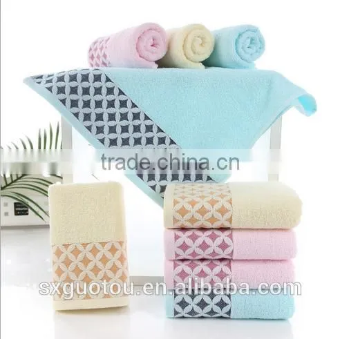 100% Rhombus Cotton Towels photo-2