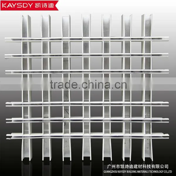 China Construction Materials Open Metal Grid Aluminum Suspended Ceiling photo-4