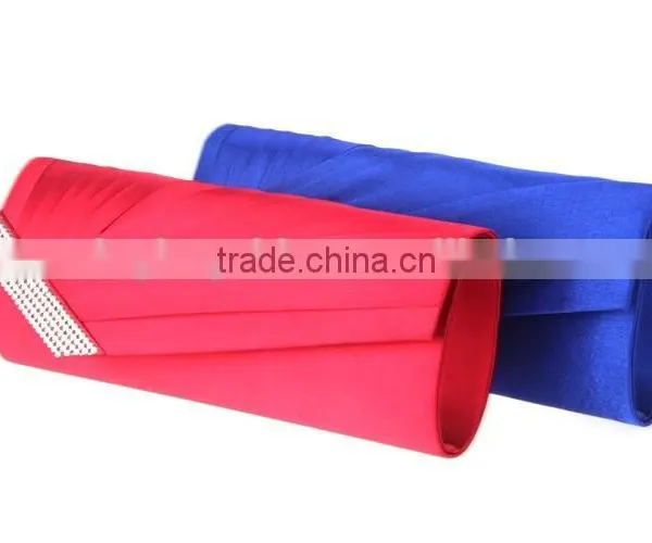 Women Wedding Dress Bag Elegant Satin Clutch Bag photo-6