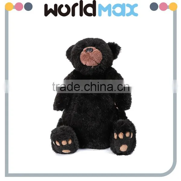 Wholesale Products Cartoon Black Bear Plush Toy photo-2
