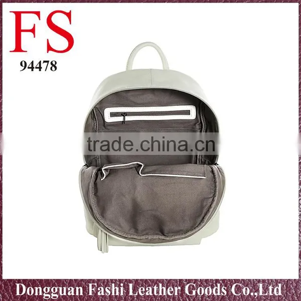 Hiking New Genuine Leather Backpack for School Girls photo-5