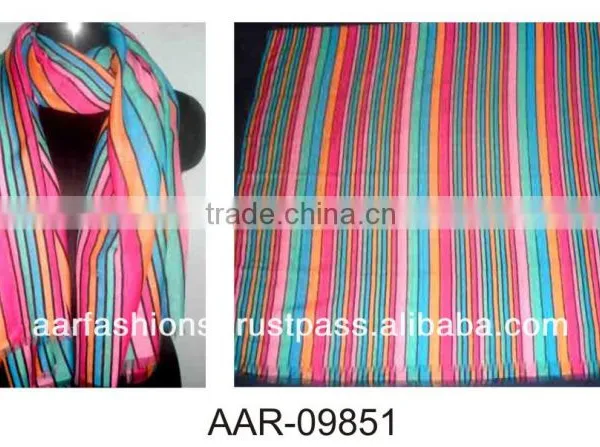 POLYSTER PRINTED SCARF 2017
