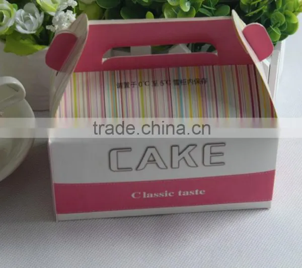 Custom Kraft Paper Cake Box Small Packaging Box Food Paper Box in Guangzhou photo-2