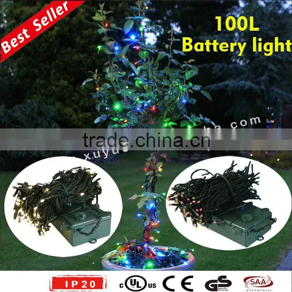 Outdoor 100L battery operated mini led lights