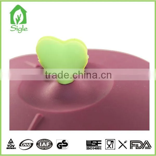 High Quality Silicone Anti-leaking Cup Lid Cover Coffee Lid Baby Bowl Cover photo-4