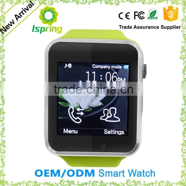2016 New Design Touch Screen Silicone Band A1 Smart Bluetooth Watch photo-3