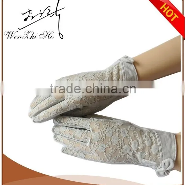 2016 New Fashion Sun Protective Party Wedding Dress Gloves For Flower Girls photo-4