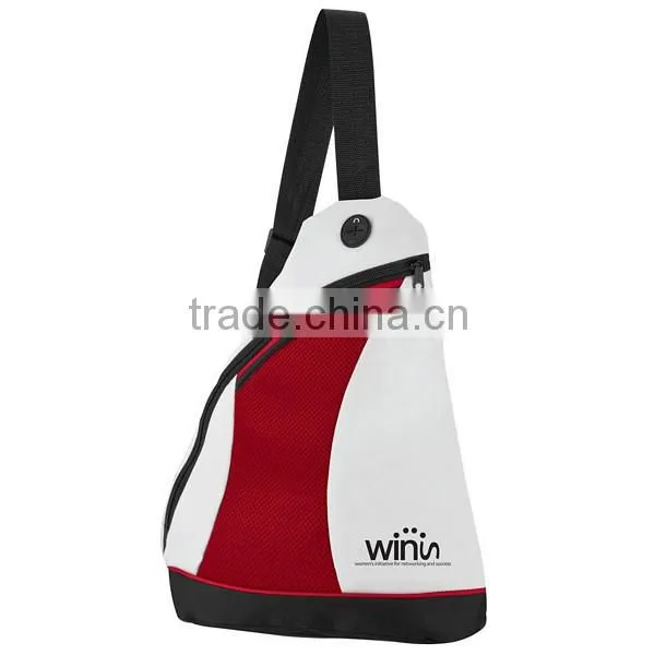 Wholesale Cheap Polyester Gym Sling Kids Women One Shoulder Sports Backpack Bag photo-5