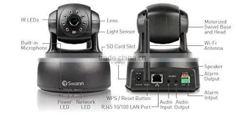 SWN31 - SWANN ADS-445 SWANNEYE HD PAN & TILT ALL-IN-ONE IP NETWORK CCTV CAMERA 10M NIGHT VISION BUILT-IN MICROPHONE SMARTPHONE photo-4