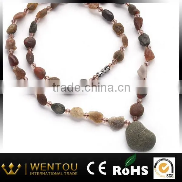 Precious Jewelry Made With Natural Seeds Xinjiang Agate Jewelry photo-3