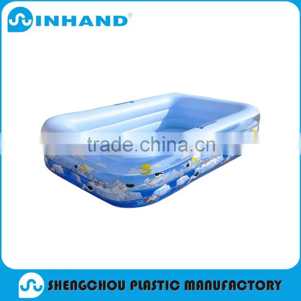 2016 Hot Sell Eco-friendly Pvc Inflatable Swim Center Family Pool photo-3