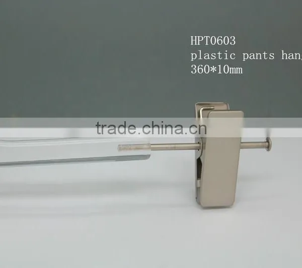 HEAD Mirror Plastic Pants Trouser Hanger With Clips for Pants photo-2