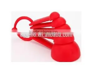 Fashion Design FDA&LFGB Approved Silicone Measuring Spoon