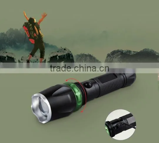 High Power LED Flashlight Rechargeable Flash Light