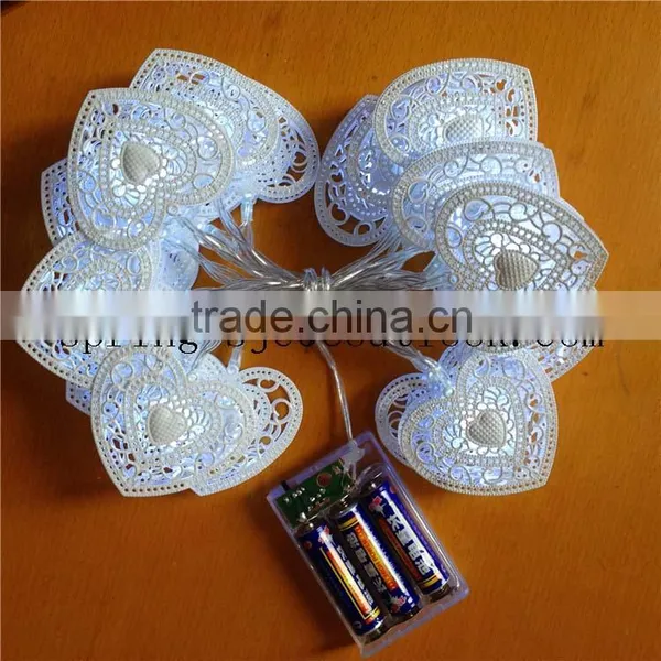 Led String Lights Peach Heart String Light for Christmas Indoor and Outdoor photo-4