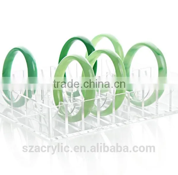 Customized Size Clear Acrylic Bracelet Jewelry Display Tray for Supermarket photo-2