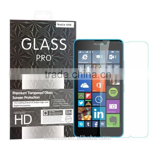 For Nokia Lumia 640 Mobile Phone Tempered Glass Screen Protector photo-5