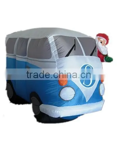 Inflatable Christmas Santa Buy in China Bus