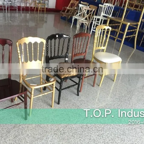 Wood Stacking Wedding Napoleon Chair photo-3