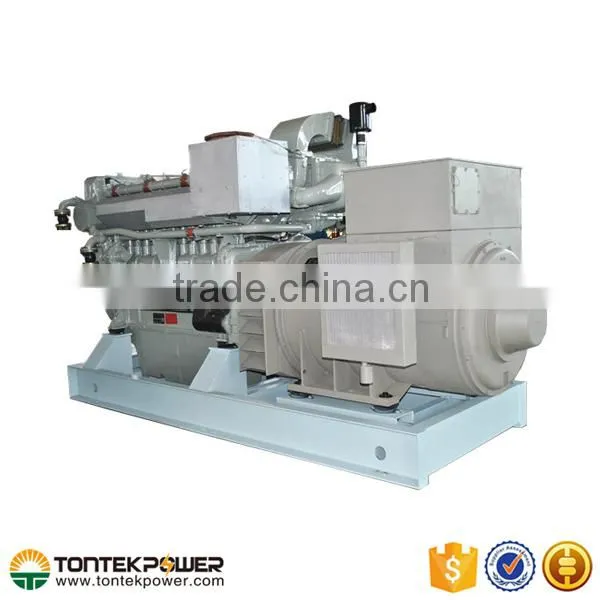 750kW Electrical Power 8Cylinders Marine Genset photo-3