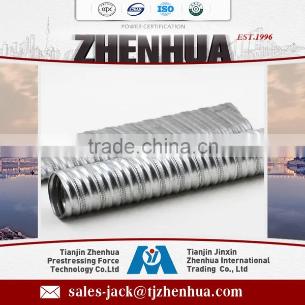 Metal Material Galvanization Corrugated Duct photo-3