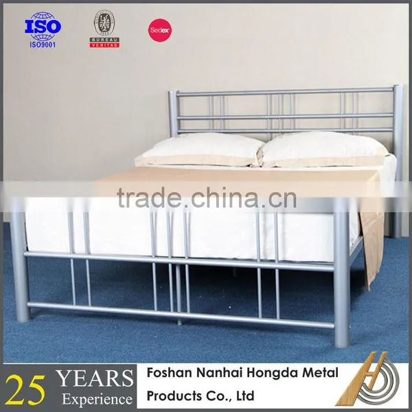 King Bed Metal Double Bed