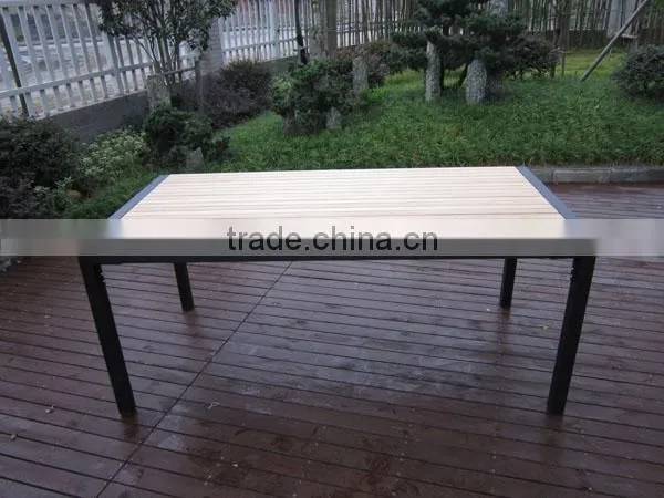 Modern Dining Set With Wood Table Top photo-3