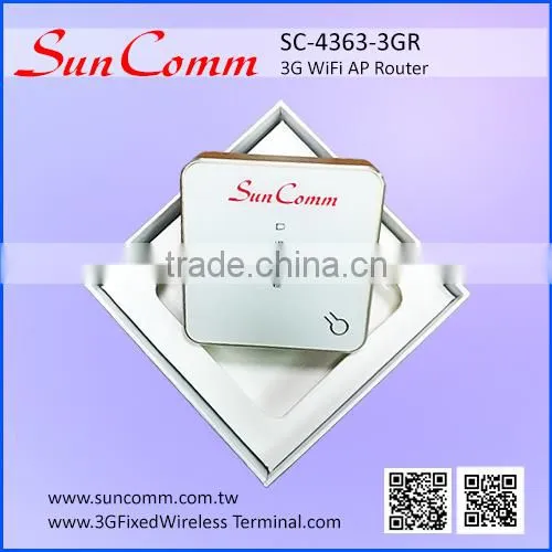 SC-4363-3GR Internal Antenna With Micro SD Slot Battery Bank 3G WiFi Router photo-2