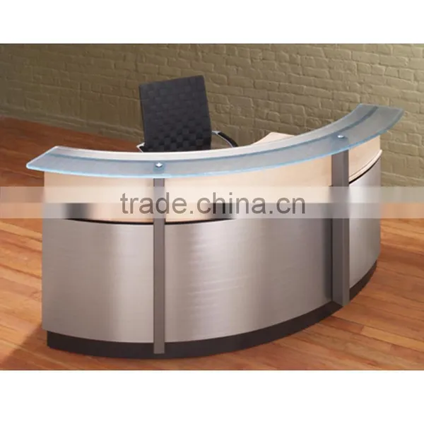 Small Half Round Reception Desk for Cash Counter photo-3