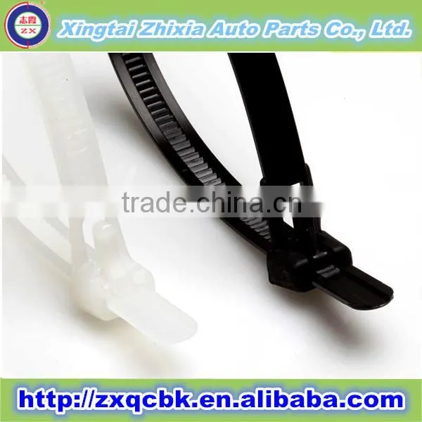 UV Protect Black Nylon Zip Ties Fire-proof UL94 Releasable Cable Tie photo-2