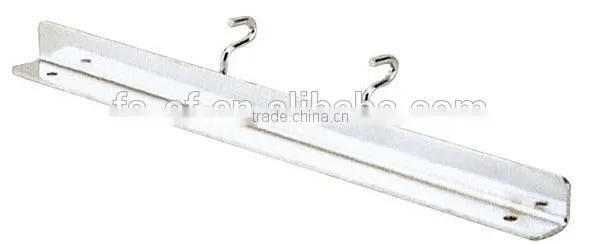 G1 Wholesale chrome metal gridwall hook wood board holder