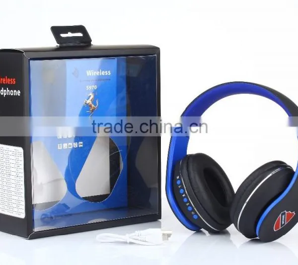 SNHALSAR S970 V4.0 Stereo Bluetooth Headphone With FM and Memory Card photo-5