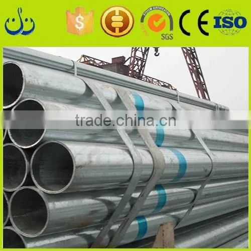 Q195-235 1.5 Inch Fencing Mild Carbon Welded Galvanized Steel Pipe / Tube Manufacturer for Greenhouse photo-4