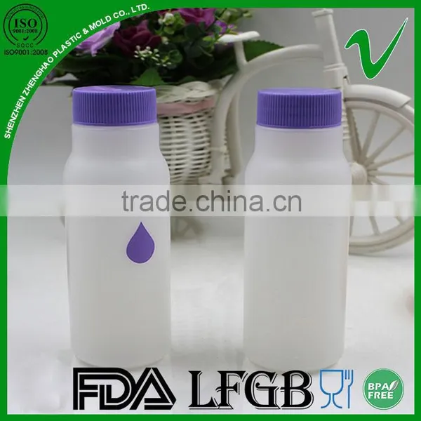Oval Hot Sale Disposable Plastic Milk Bottles With Screw Cap photo-4