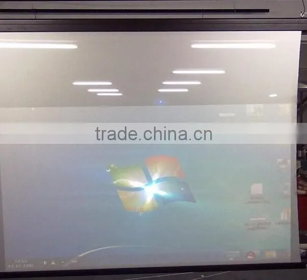 200" Electric Projector Screen Tab Tensioned With 3D Screen photo-6