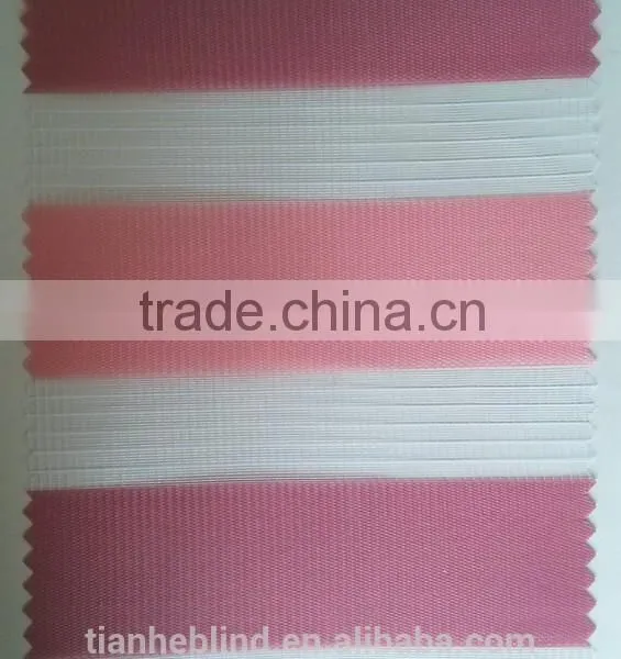 Double-color Translucent Zebra Blinds Fabrics photo-4