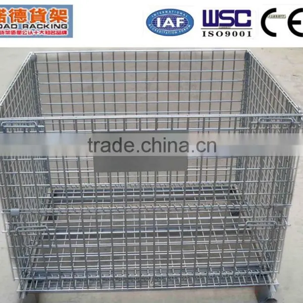 Wire Mesh Cage with Wire Deck