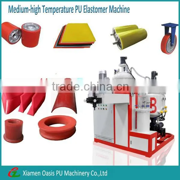 Xiamen Oasis Supply Polyurethane Elastomer Casting Machine photo-4