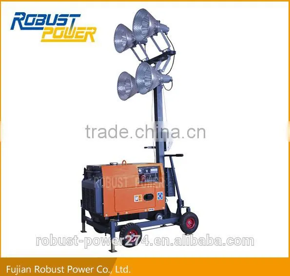 Mobile Light Tower Gasoline Generator photo-2