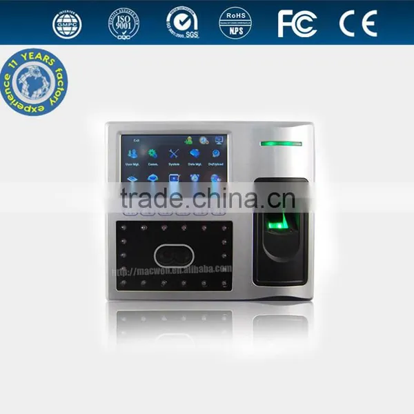 Tcp/ip Facial Fingerprint Recognition Door Access Control System With GPRS WIFI Function Optional photo-2