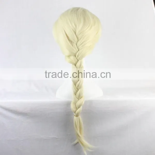 Hot Sales Wig Cosplay Frozen Elsa Wig Cheap Wigs for Women photo-4