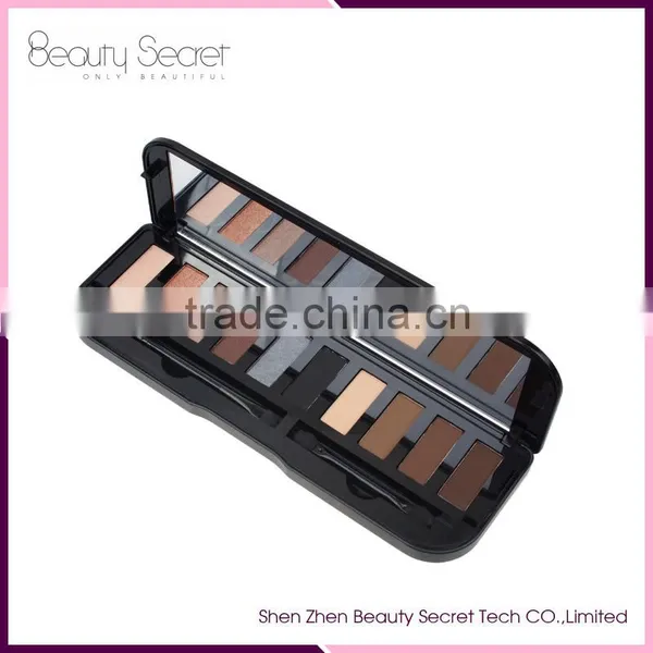 Pro 10 Color Cosmetic Shimmer Eyeshadow Palette Makeup Hot photo-2