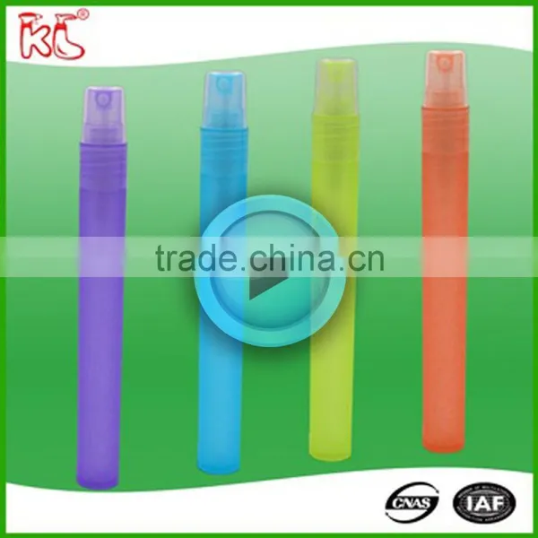 2017 Plastic sample size plastic bottles With Sprayer, ISO,free sample,factory price