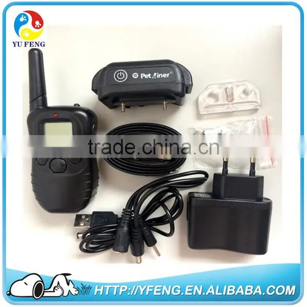 Waterproof Remote Control Dog Anti Bark Training Shock Collar,for 2 Dogs With Beep,vibration and Shock Collar photo-3