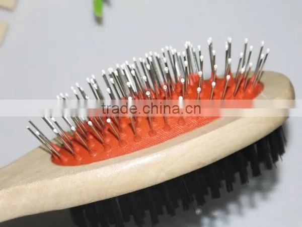 Bulk Wooden Handle Pet Dog Hair Comb photo-6