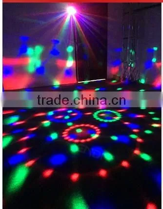 DJ Light Sound Activated Party Lights Disco Ball Strobe Club Lights Effect Magic Mini Led Stage Lights For Christmas photo-5