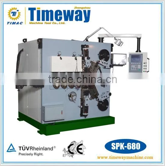 Six-axes Numeric Control Profile Roll-up Spring Machine photo-3